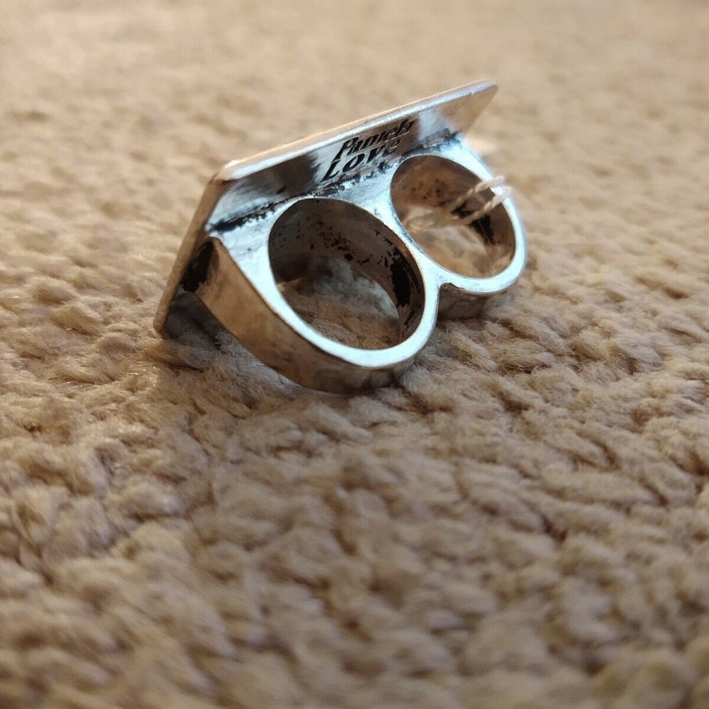 Pamela Love Dia De Los Muertos Double Silver Ring - Picture 4 of 7